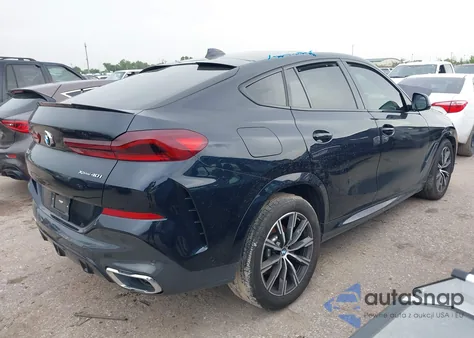 2022 BMW X6 xDrive40I from USA, damaged, VIN 5UXCY6C05N9L08478